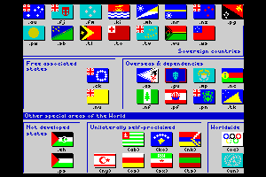 Flags of the World 1982-2012 - Oceania & other special areas by Kantxo Design