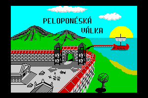 Peloponeska Valka by Láďa Schön