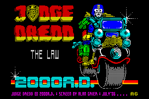 Judge Dredd by Alan Grier