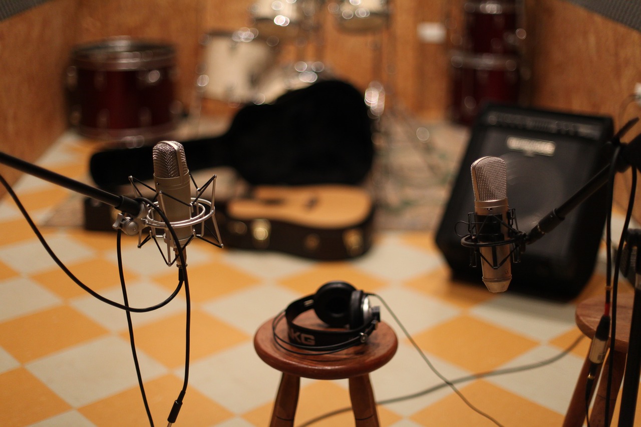 Image - microphone music studio