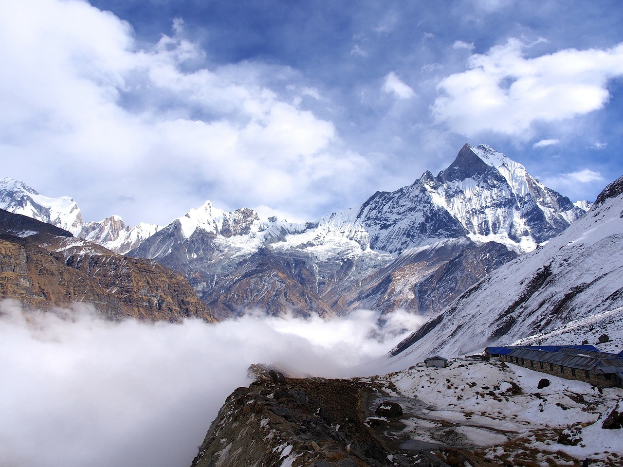 Image - nepal basecamp himalayas mountains