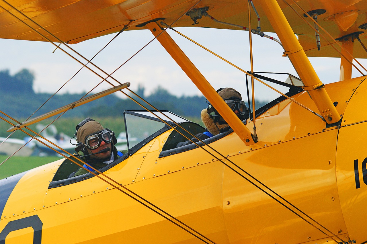 Image - oldtimer aircraft take off aviation