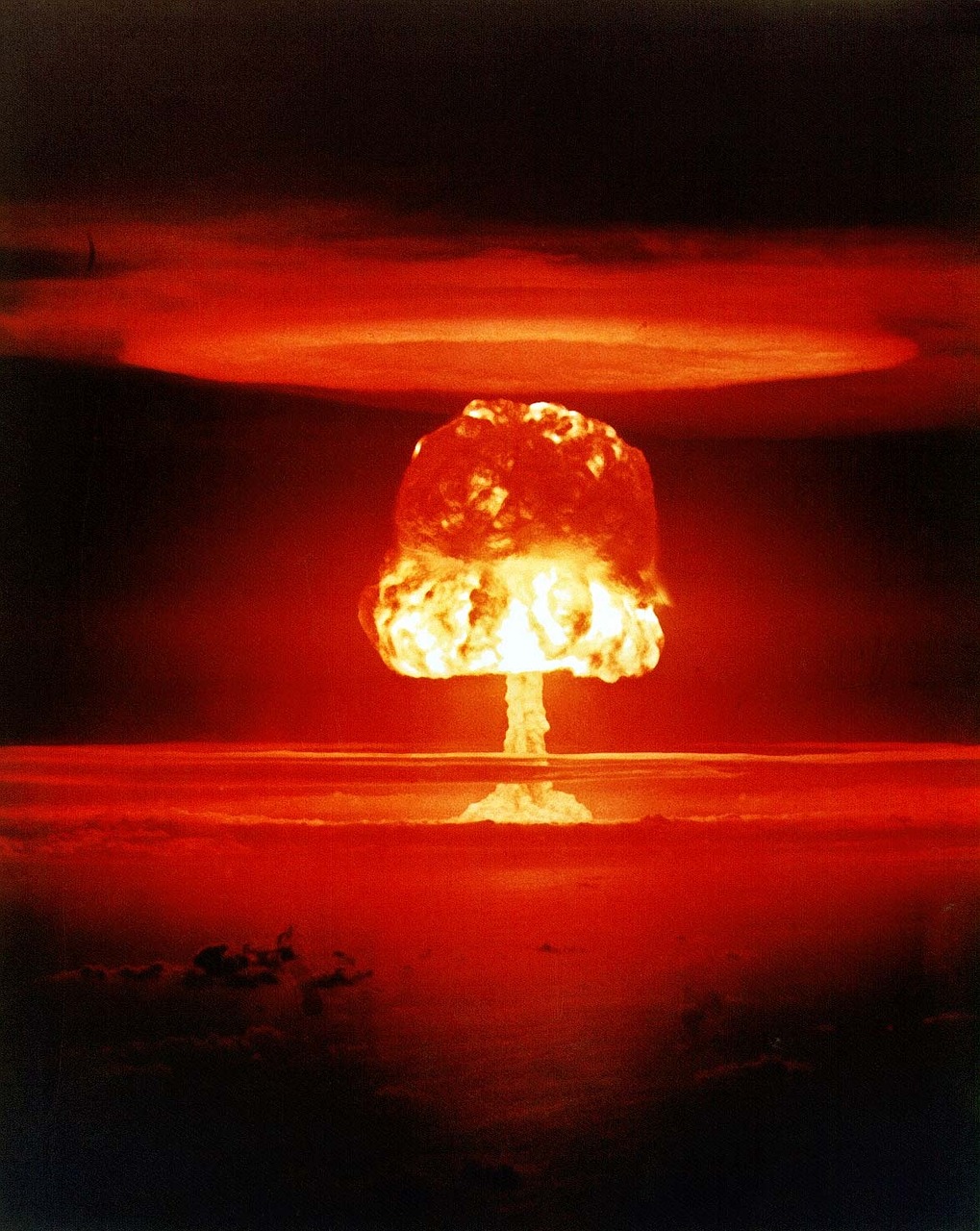 Image - atomic bomb mushroom cloud explosion