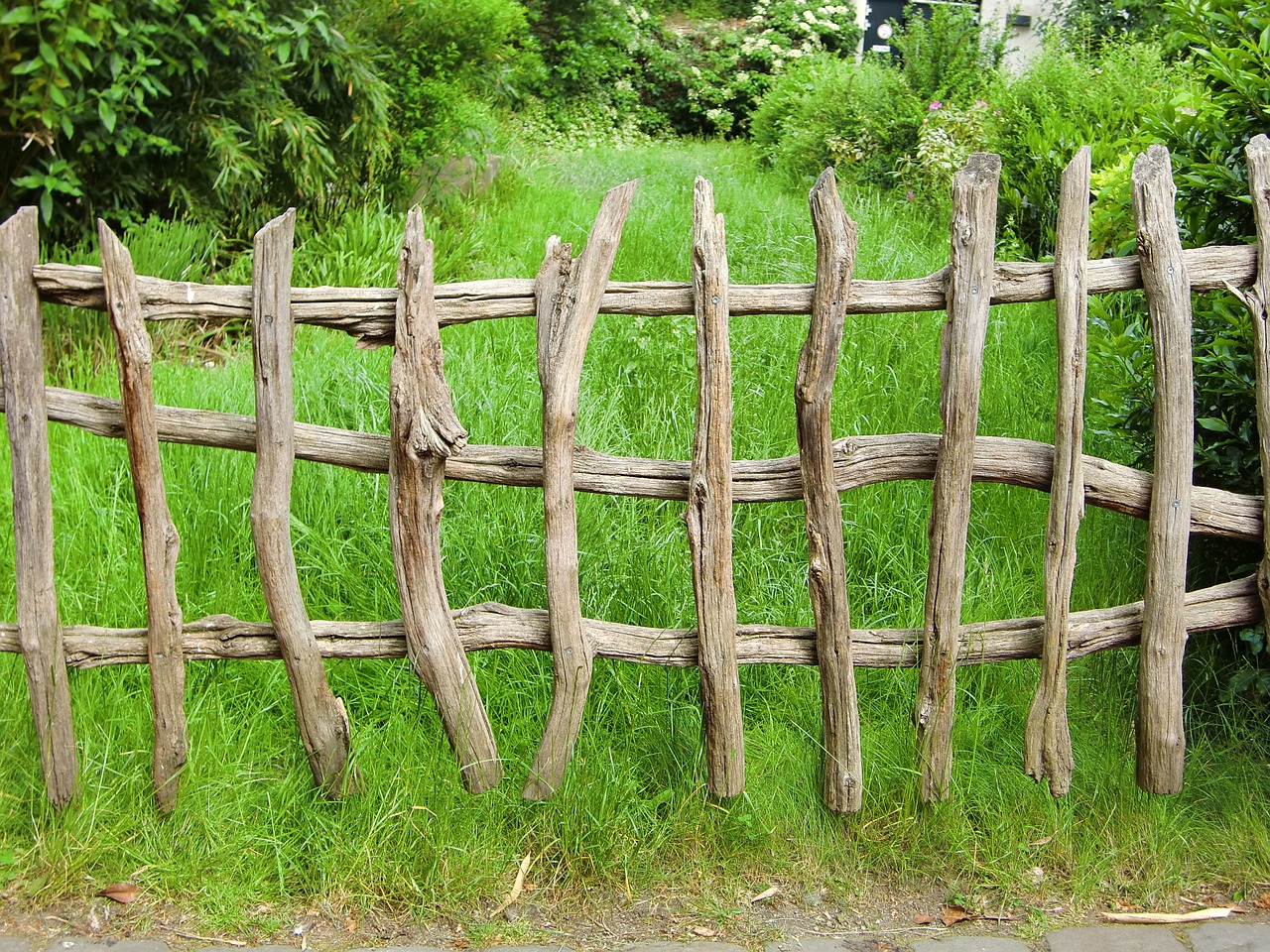 Image - fence nature wood fence meadow