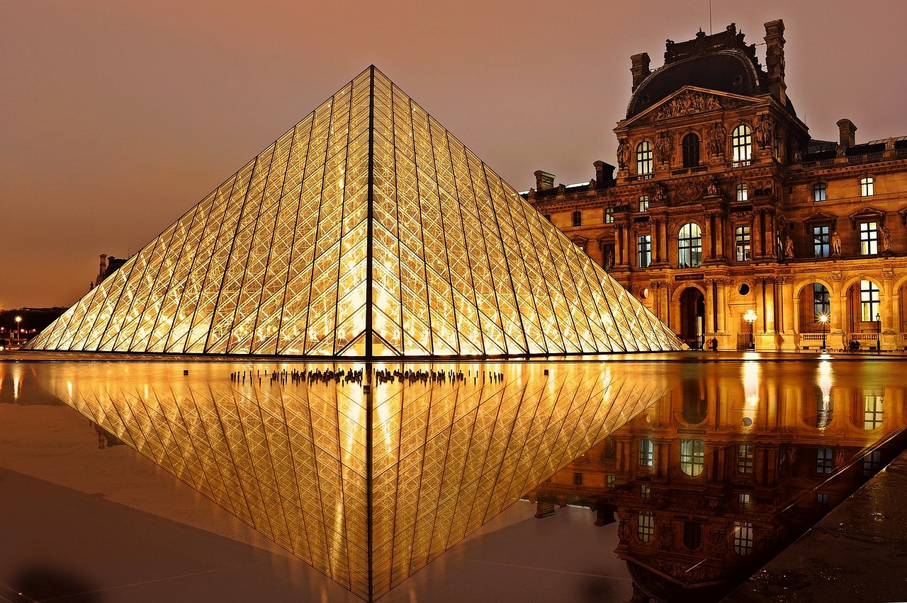 Image - louvre pyramid paris architecture