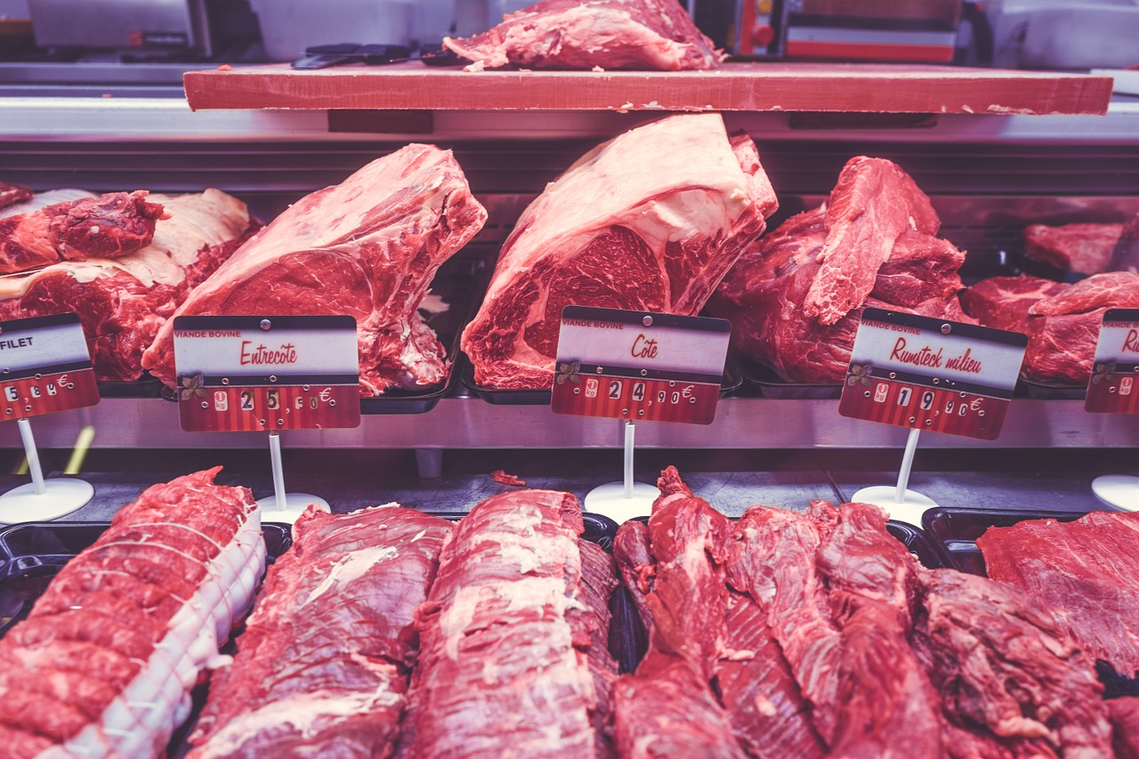 Image - meat butcher display showcase