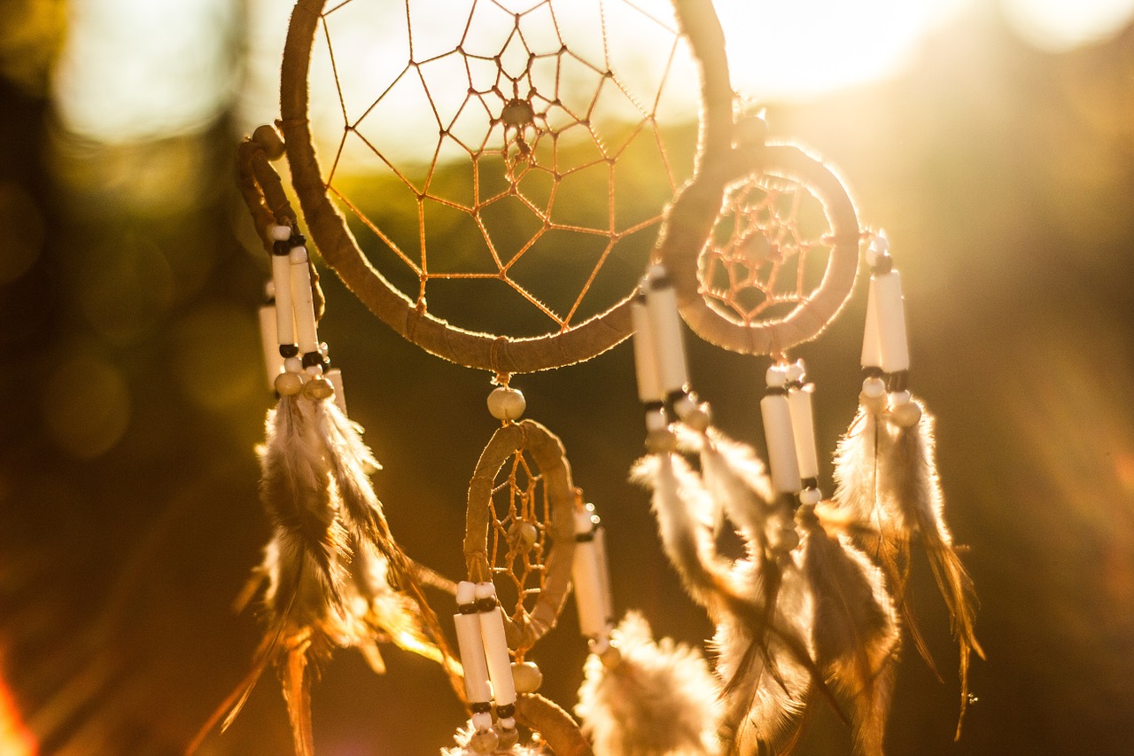 Image - dreamcatcher mobile artwork pattern