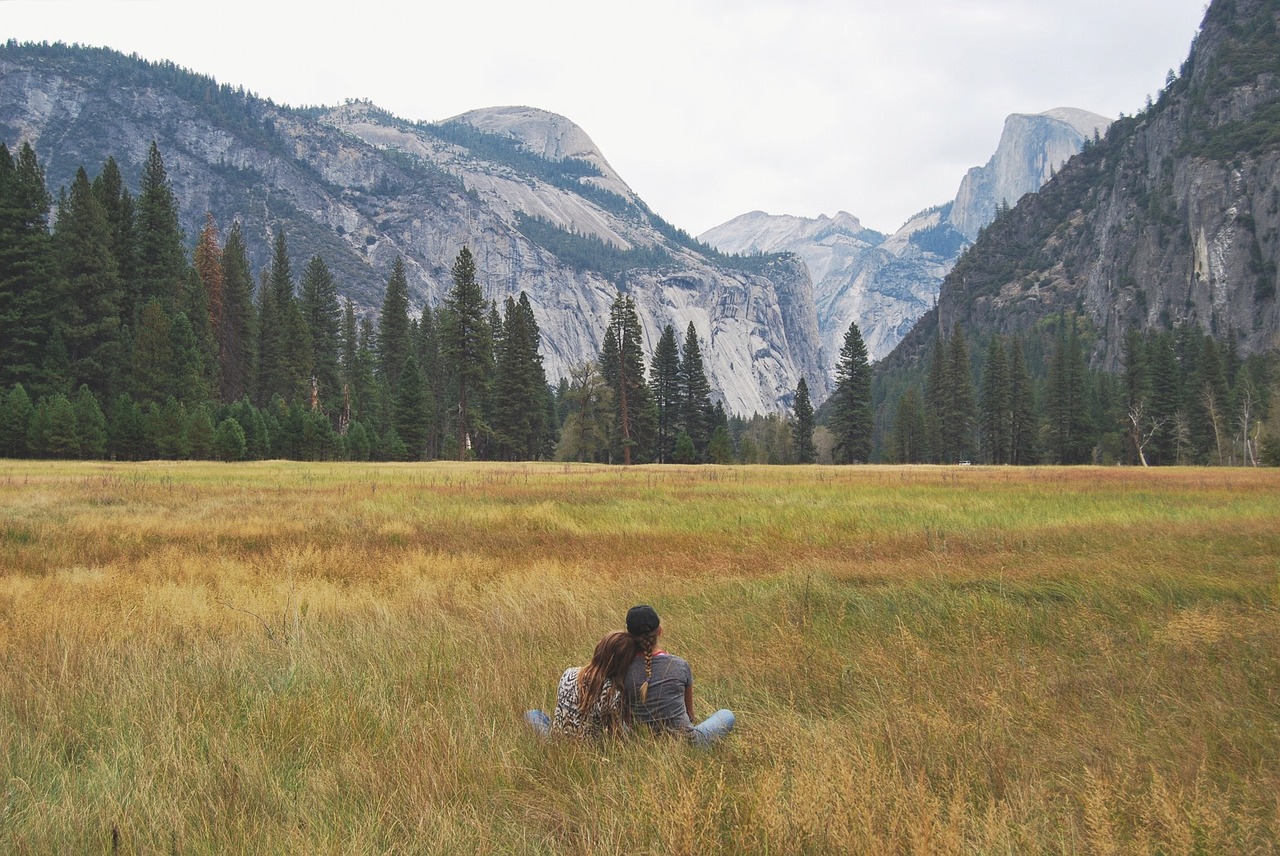 Image - yosemite valley mountains peaceful