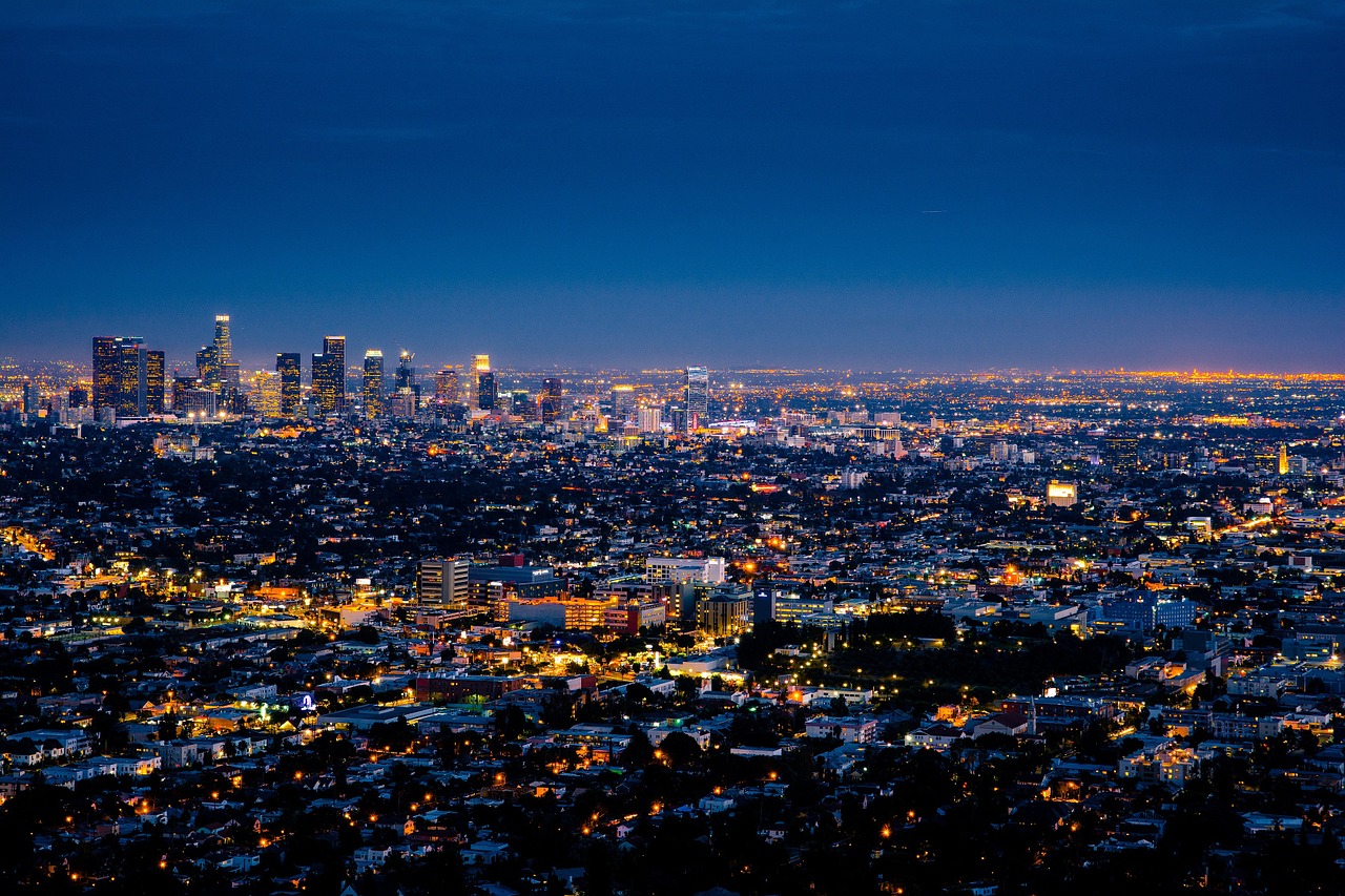 Image - city los angeles cityscape skyline