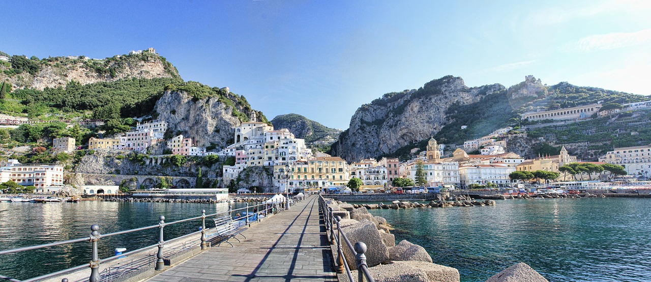 Image - amalfi italy port amalfi coast