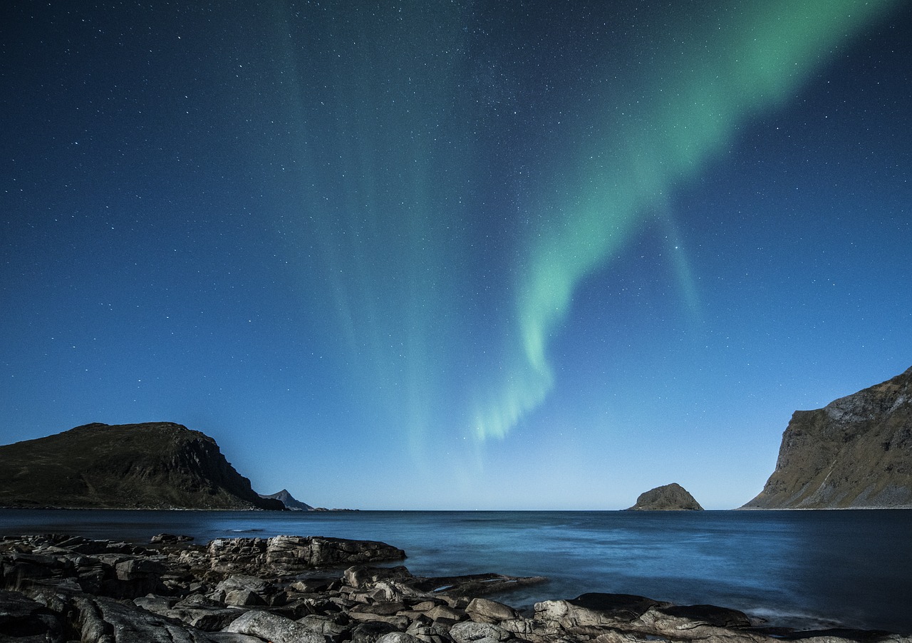 Image - aurora borealis lofoten norway