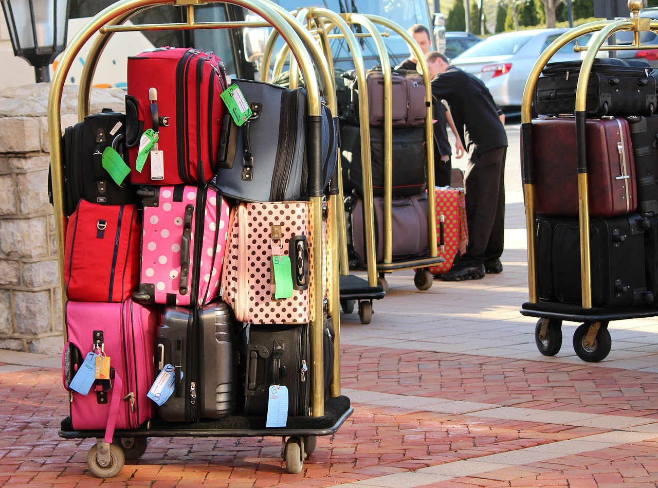 Image - bellman luggage cart baggage