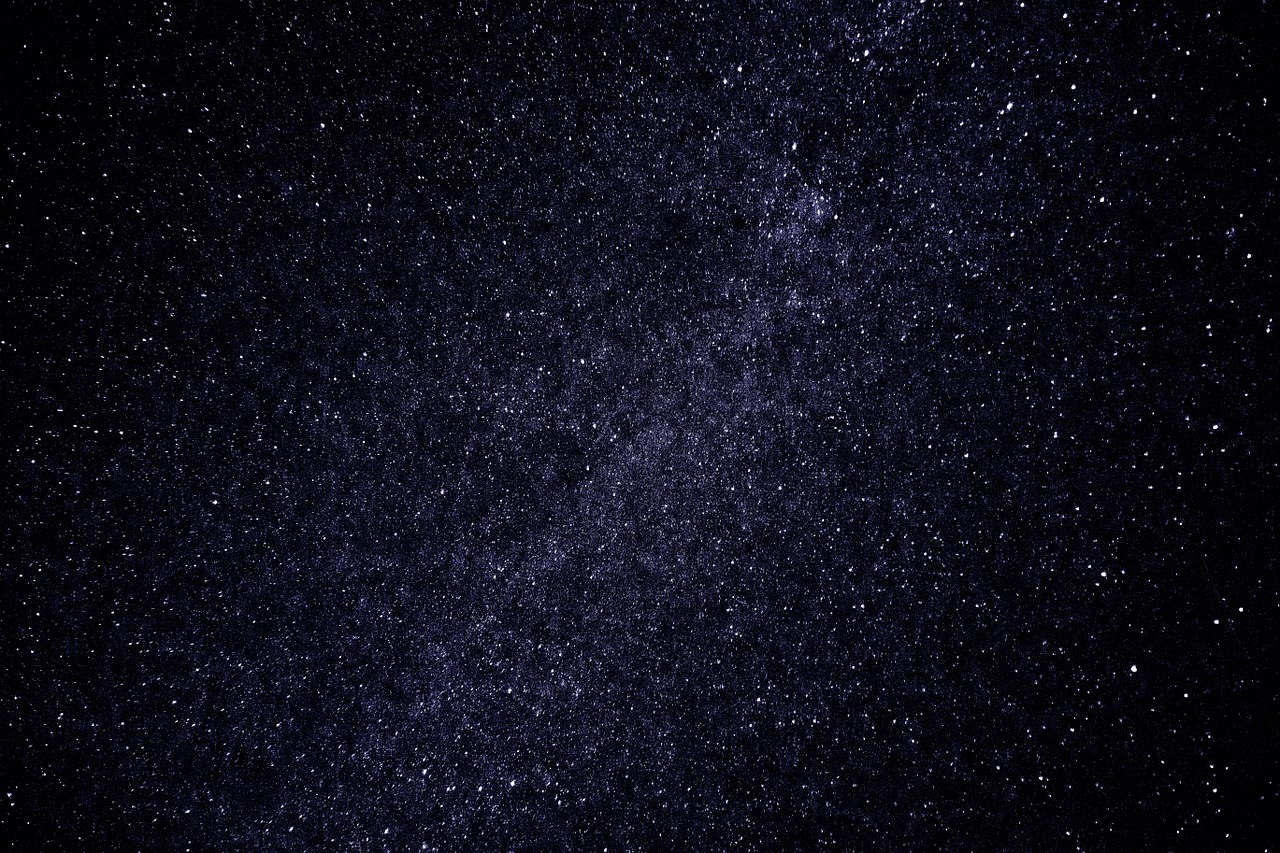 Image - star milky way background night