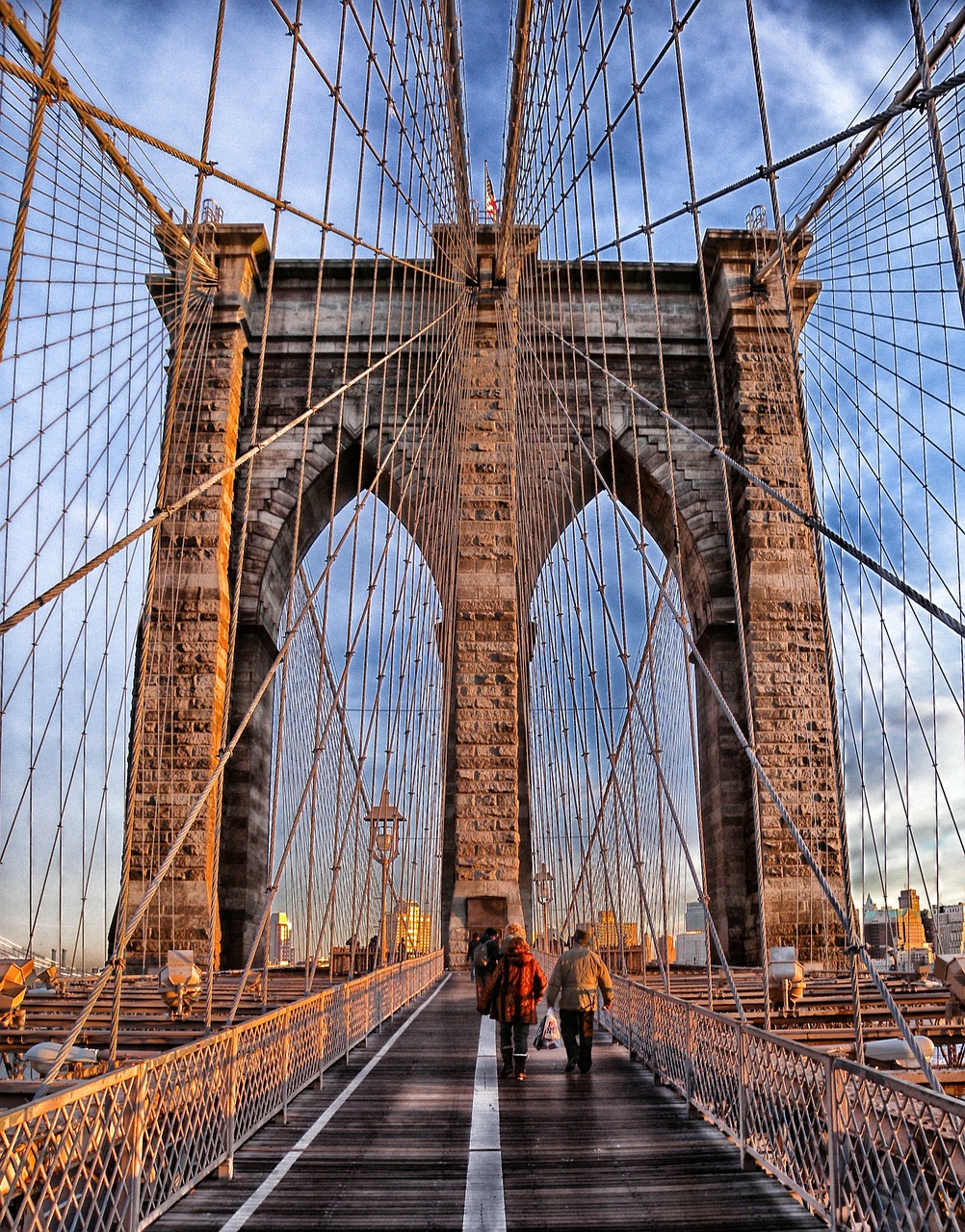 Image - brooklyn bridge landmark historic