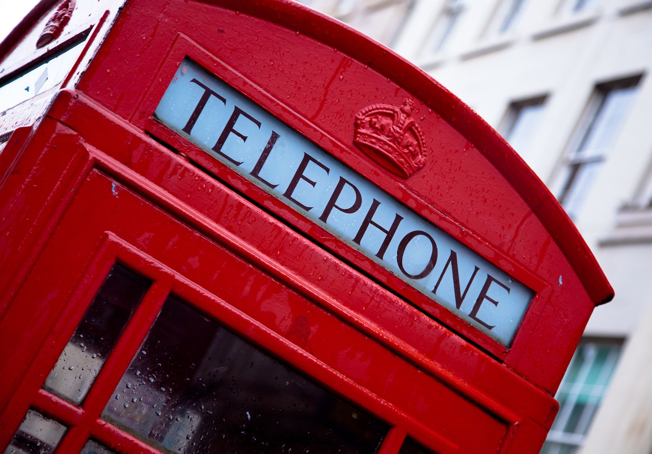 Image - telephone london red england