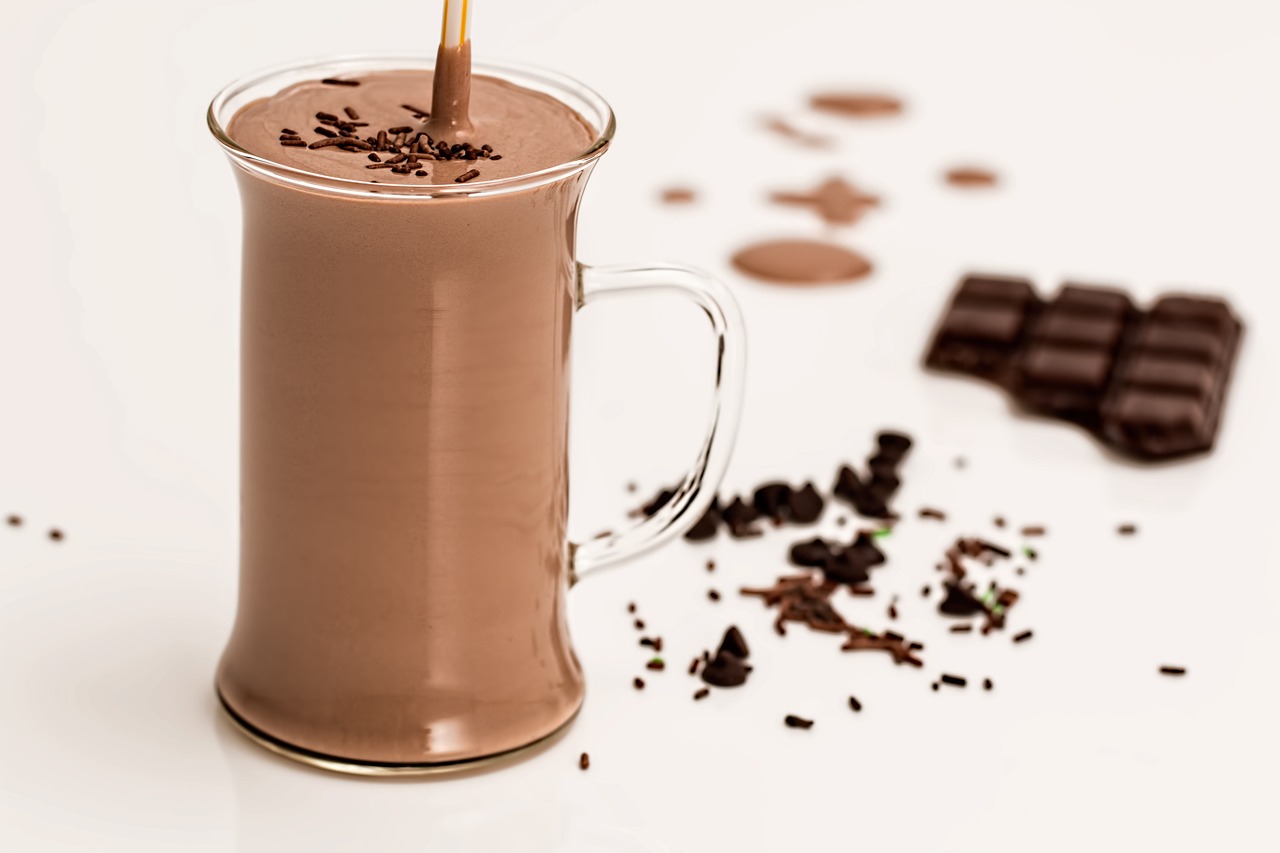 Image - chocolate smoothie milkshake