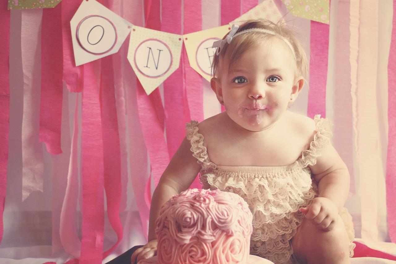 Image - first birthday birthday cake baby