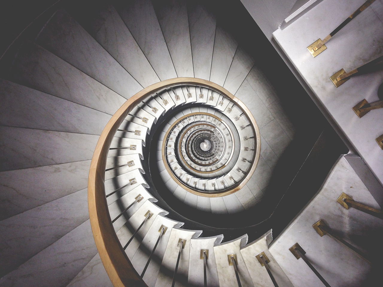Image - spiral staircase architecture
