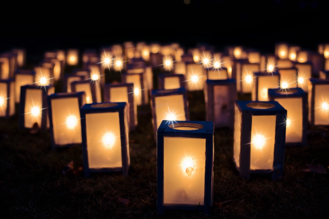 Image - lights christmas luminaries night