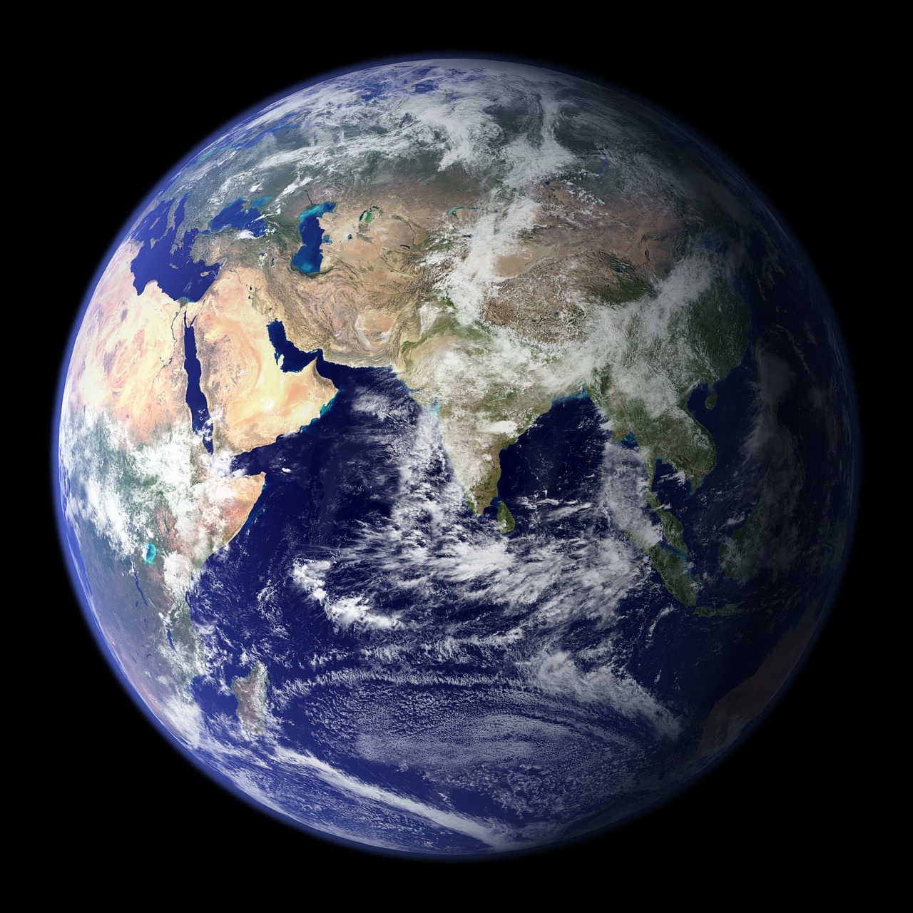 Image - earth blue planet globe planet
