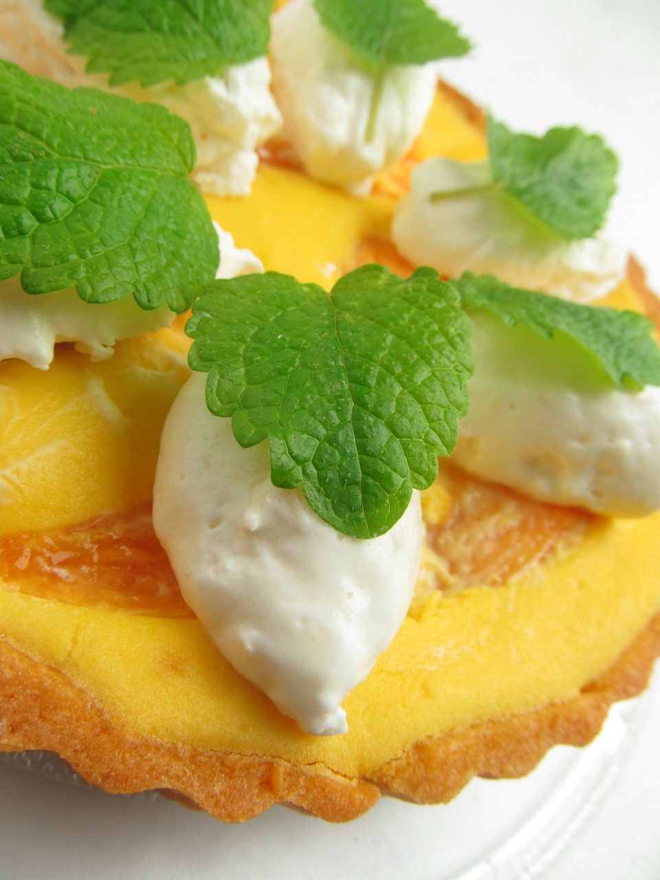 Image - cake tart fruit dessert mango