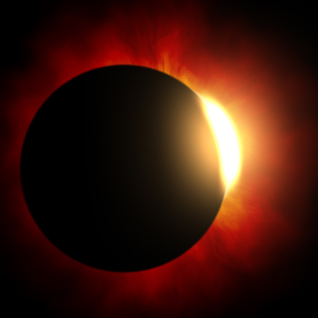 Image - solar eclipse sun moon astronomy