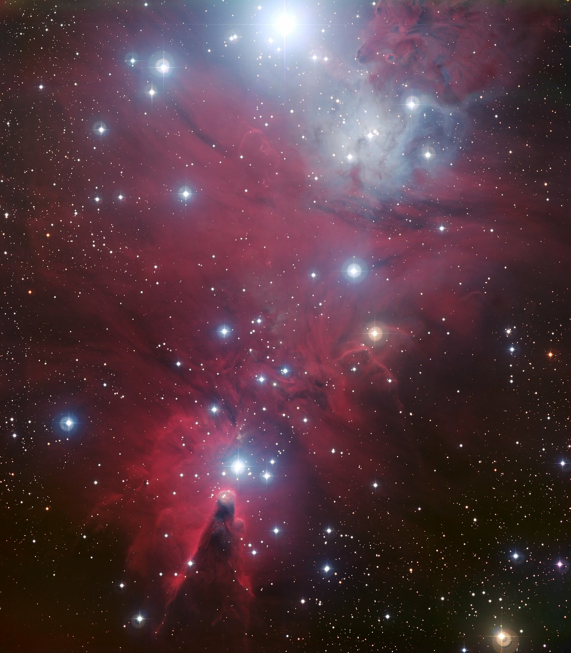 Image - ngc 2264 dark nebula cone nebula