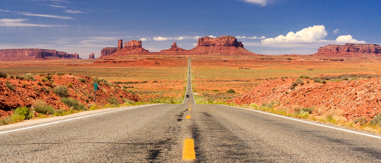 Image - monument valley usa road valley