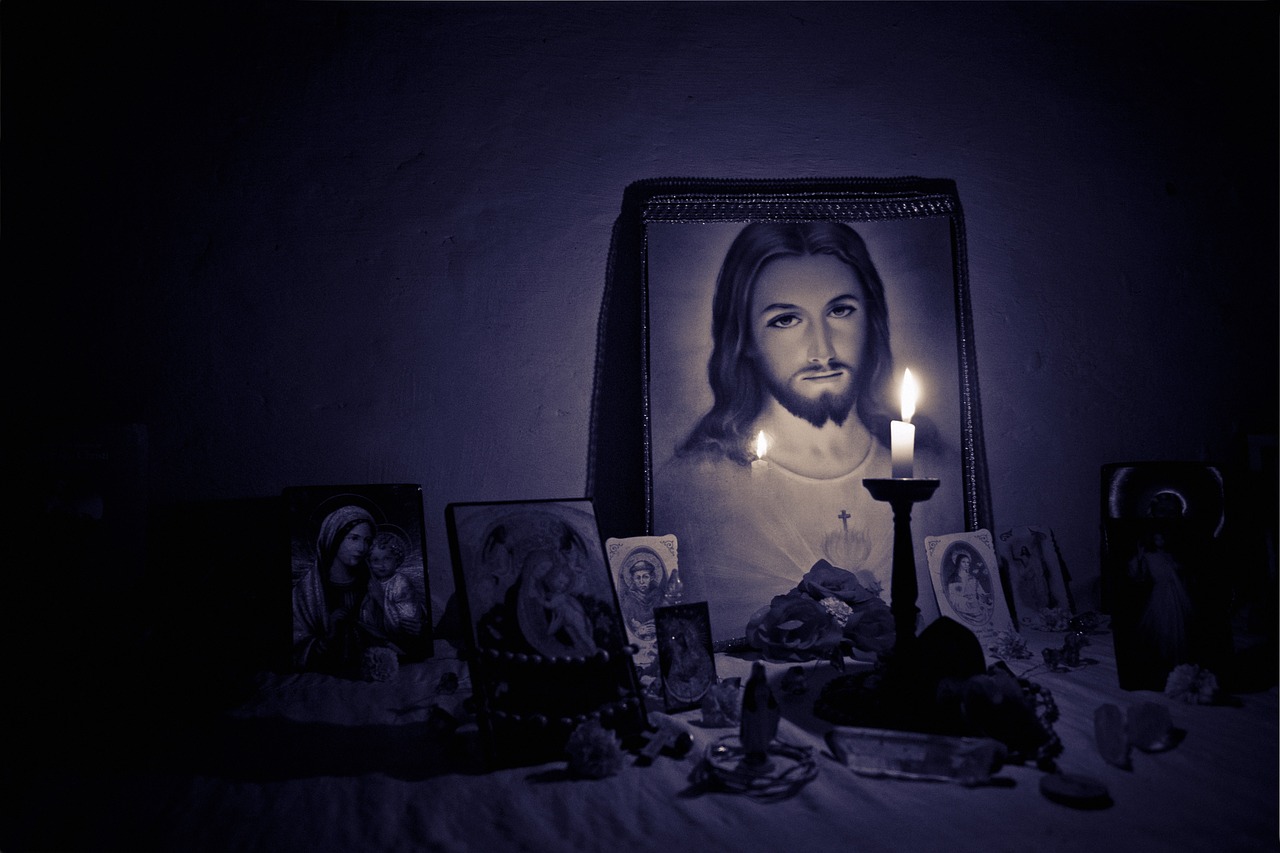 Image - jesus altar light faith holy