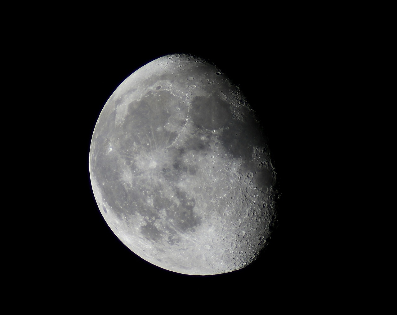 Image - moon night sky astronomy space