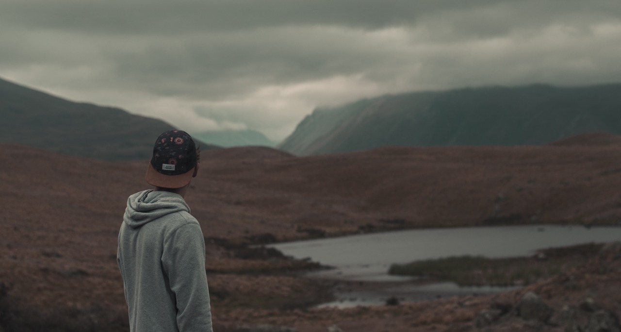 Image - solitude outdoors dark gloomy man