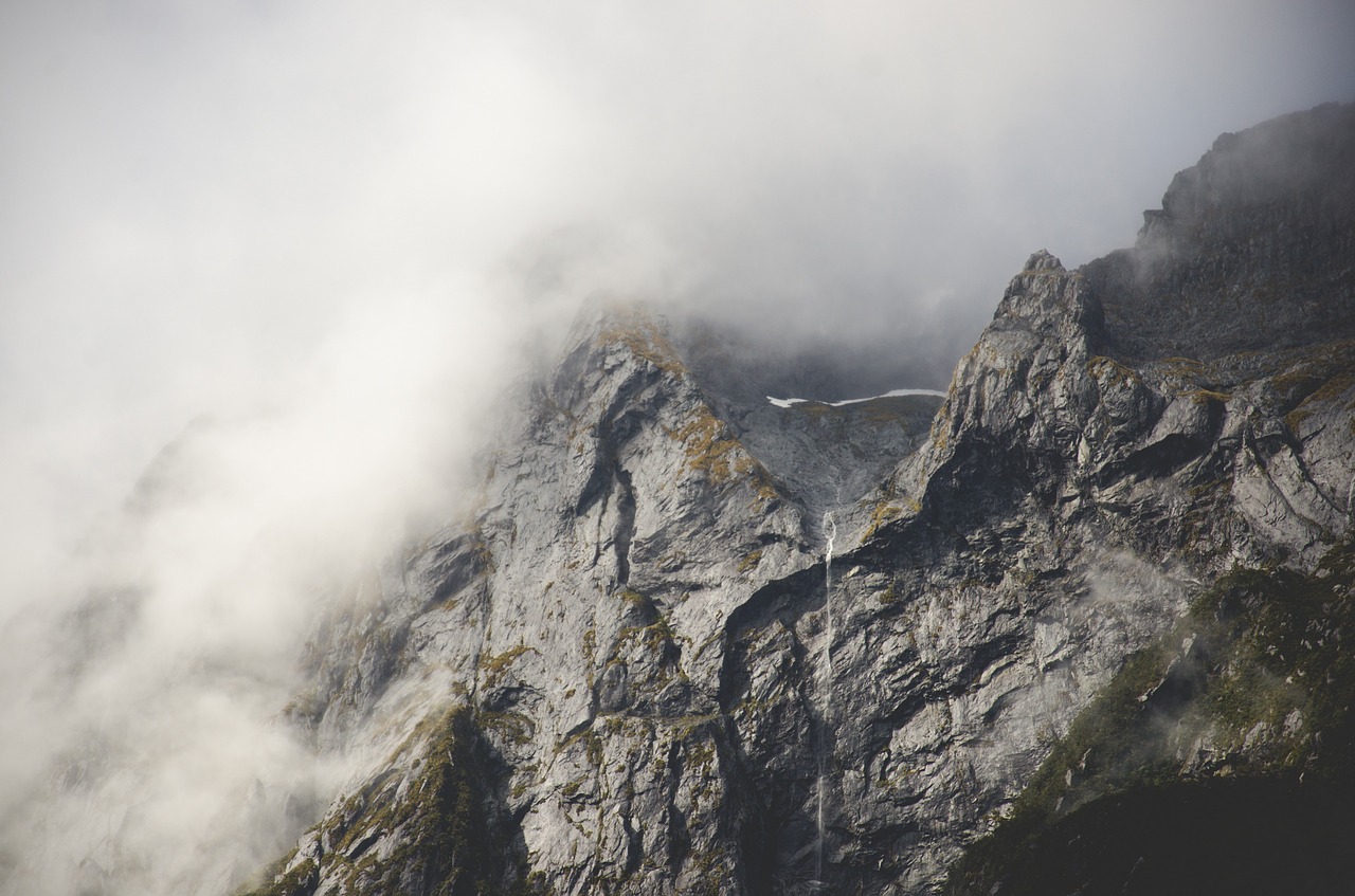 Image - rocky mountains foggy fog nature