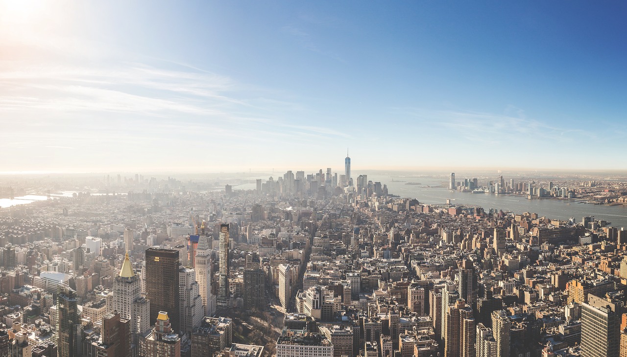 Image - aerial view cityscape city aerial
