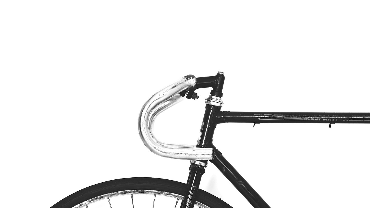 Image - bicycle black and white black bike