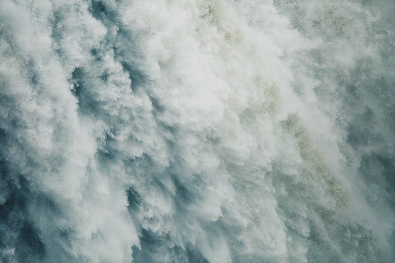 Image - waterfalls water gushing falling