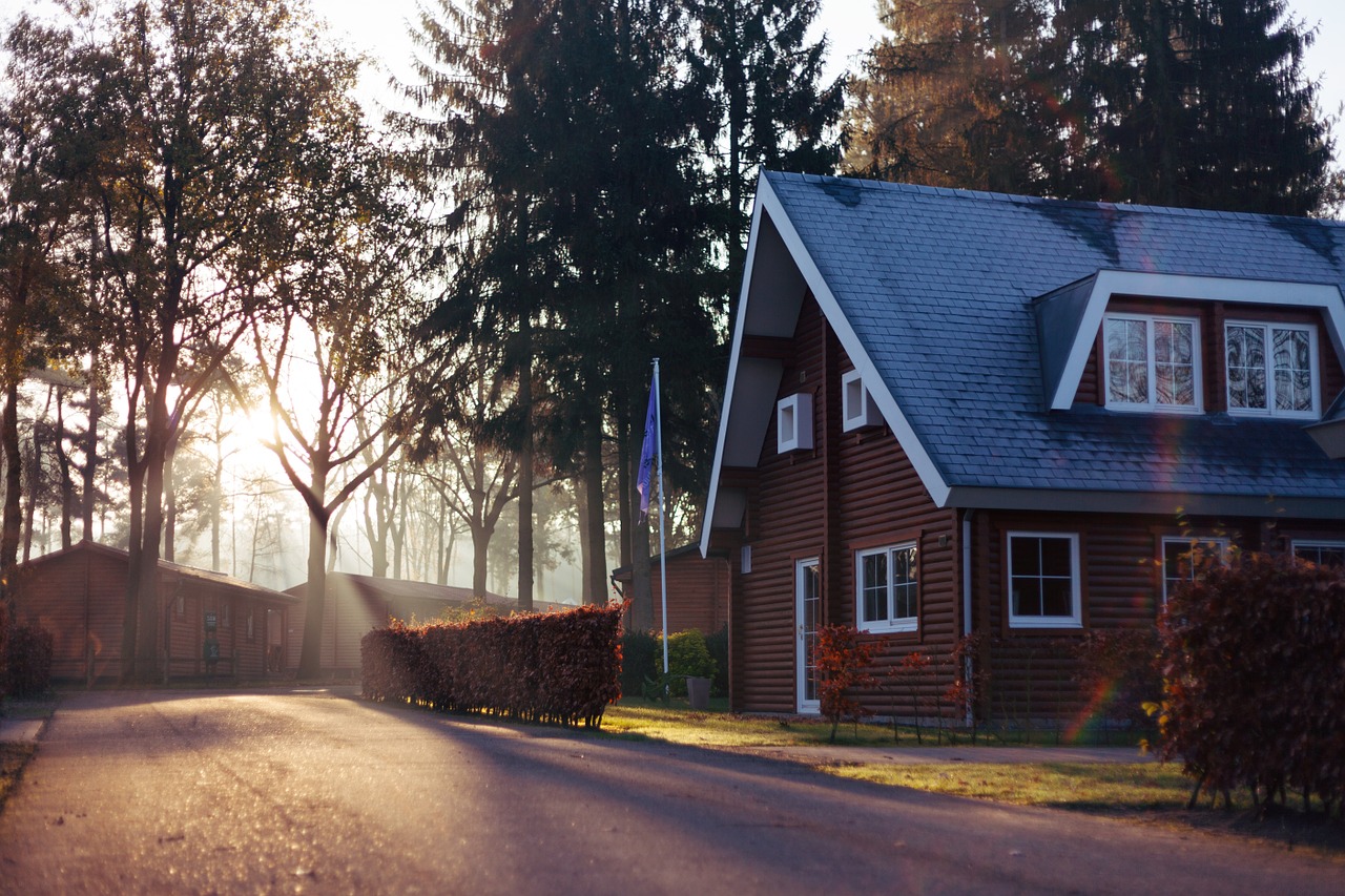 Image - houses tiled roofs attic windows