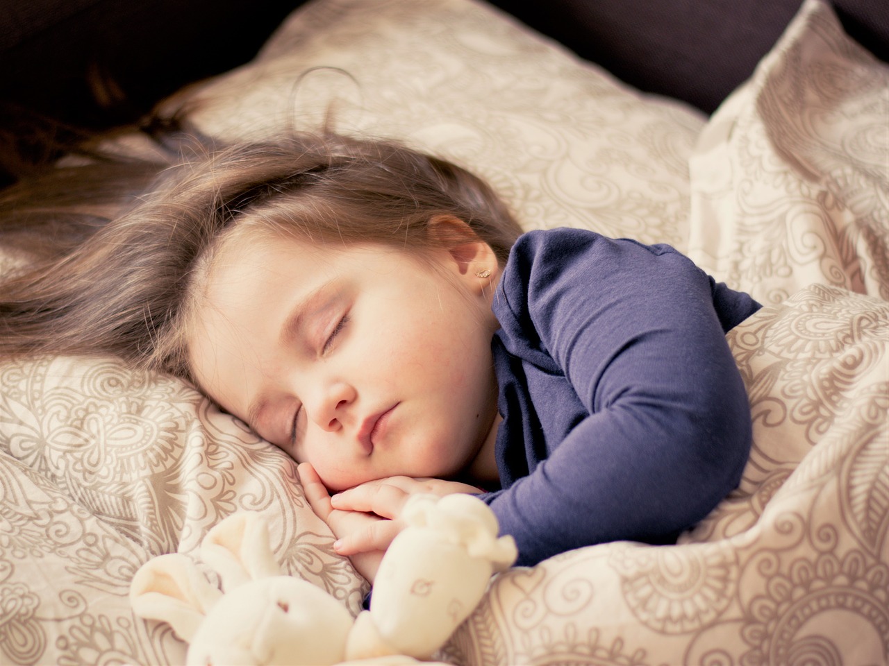Image - baby girl sleep child toddler