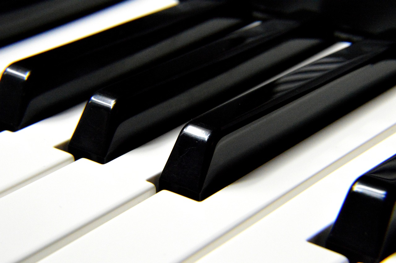 Image - piano keys instrument music