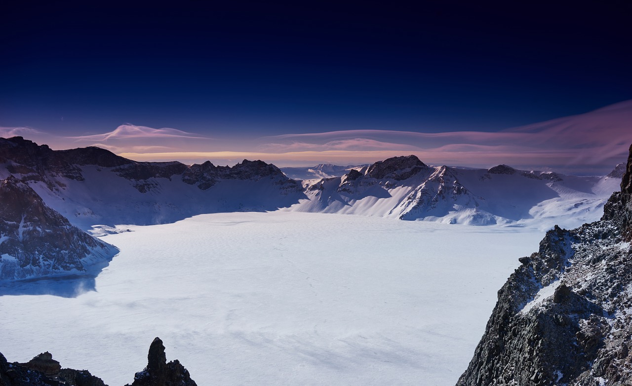 Image - china changbai mountain winter