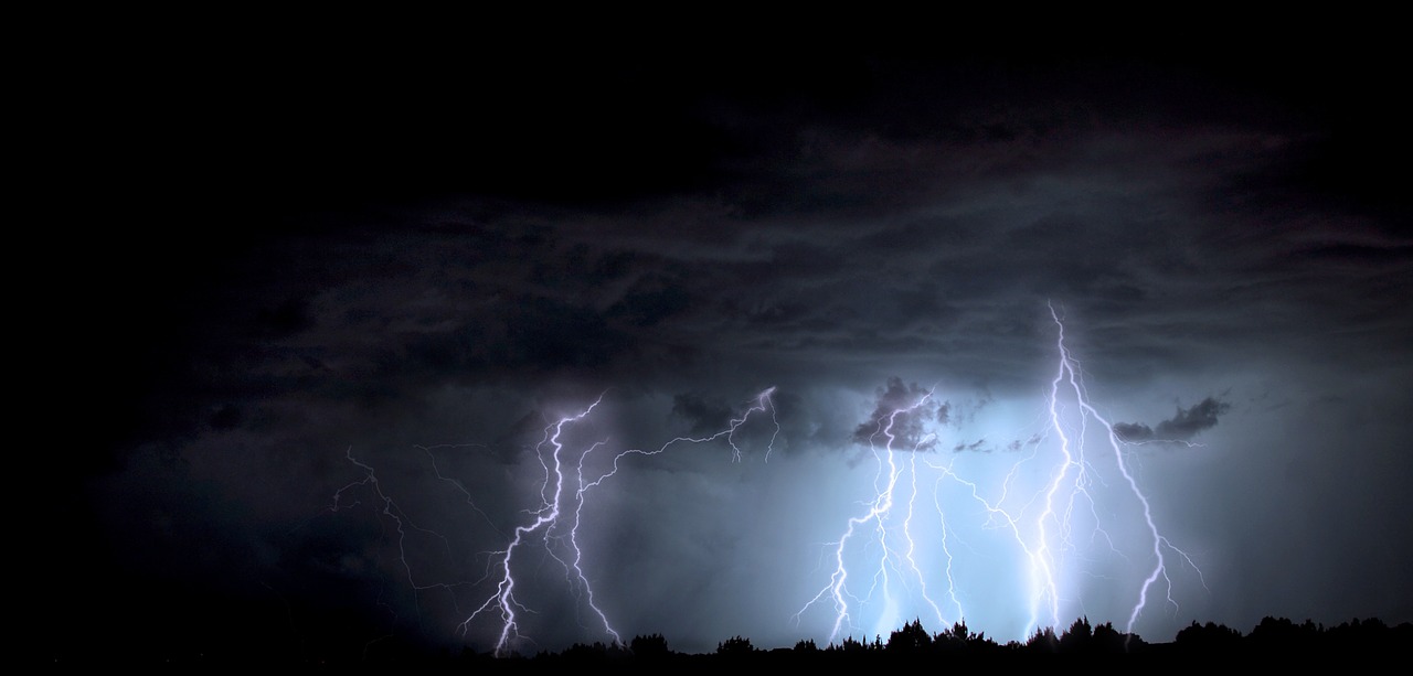 Image - lightning storm arizona monsoon