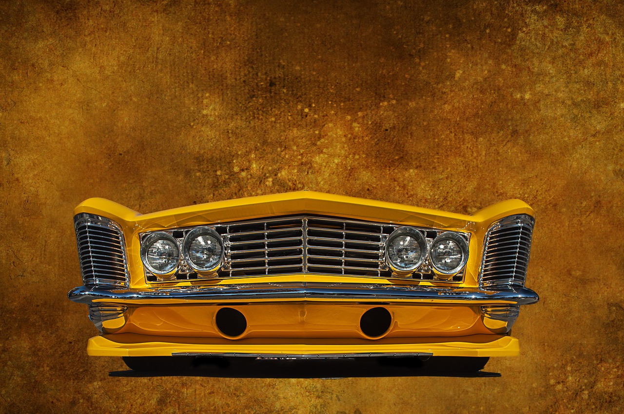 Image - buick car auto yellow bumper