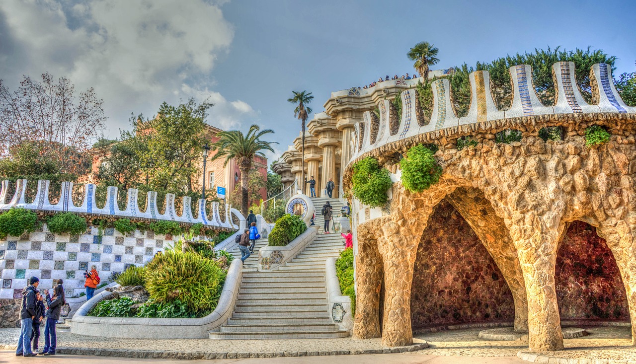 Image - gaudi guell park architecture