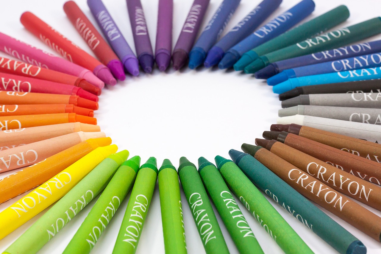 Image - chalk colored pencils colour pencils