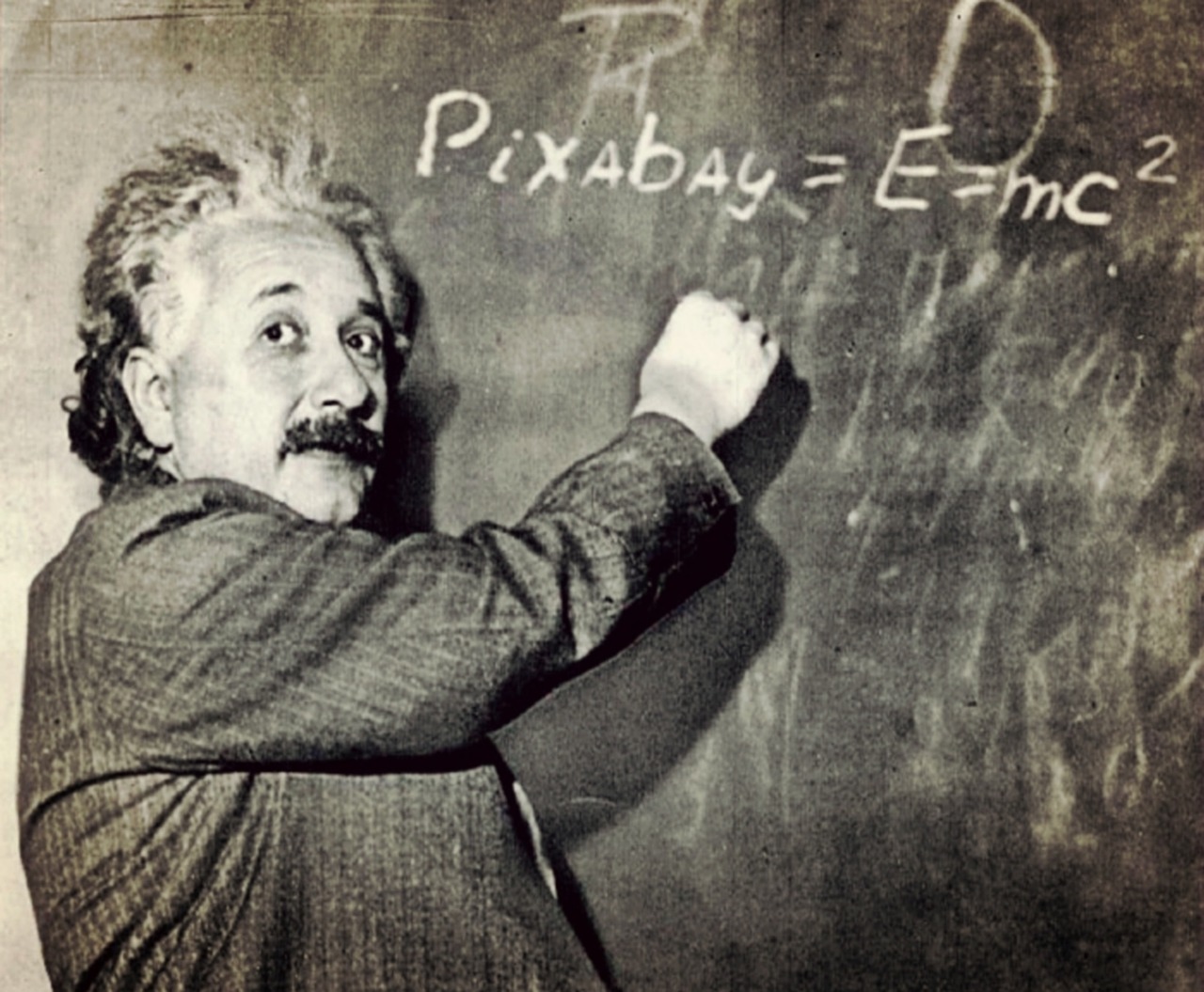 Image - einstein professor humor formula