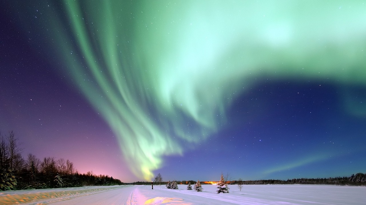 Image - aurora borealis alaska space