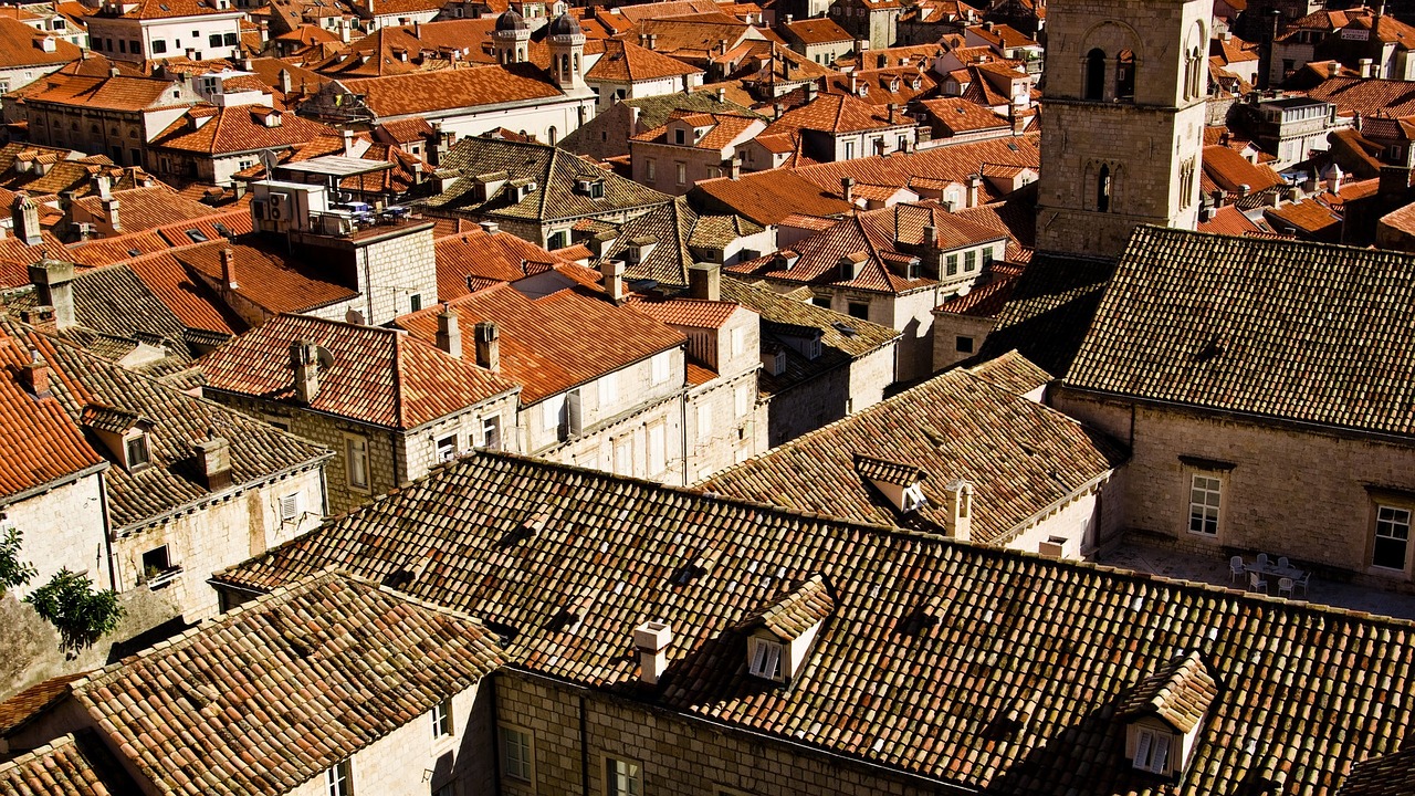 Image - roofs orange roofs brown roofs