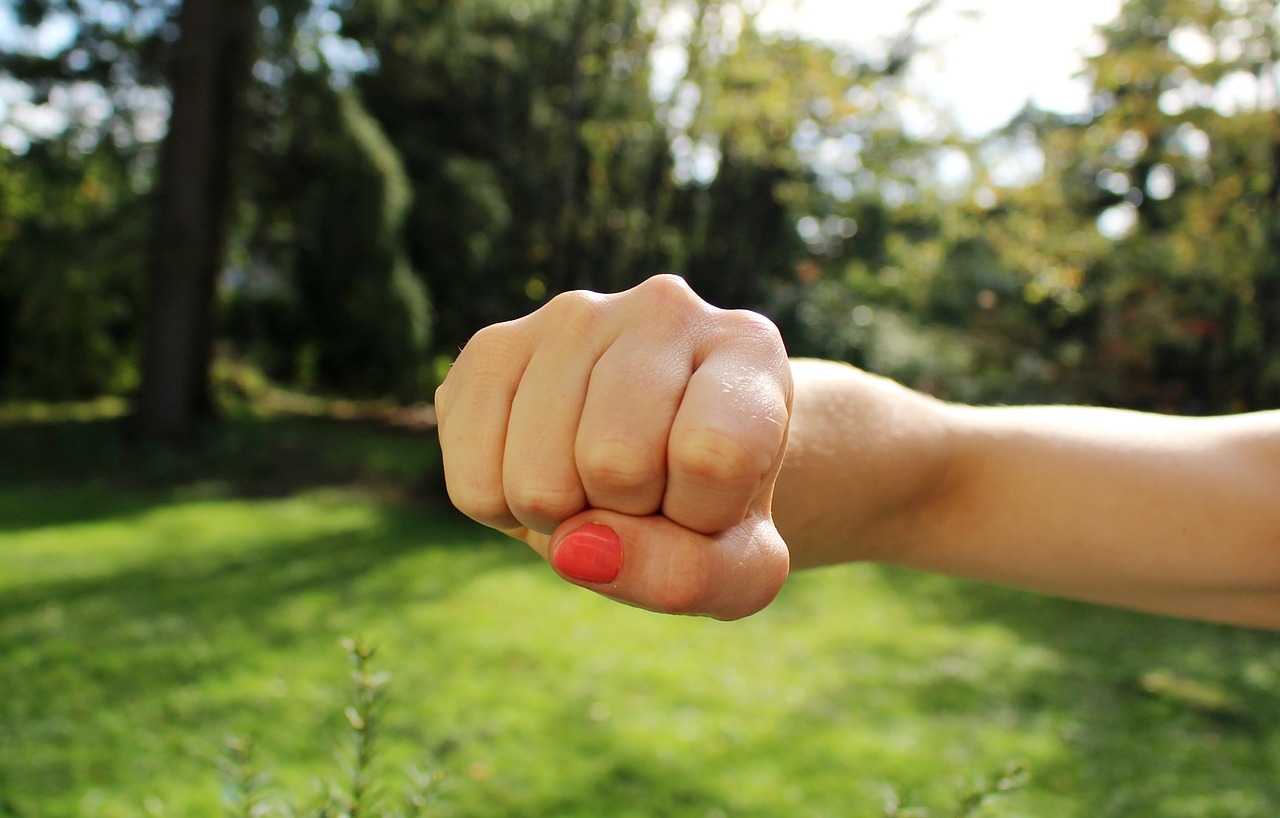 Image - fist bump anger hand aggression