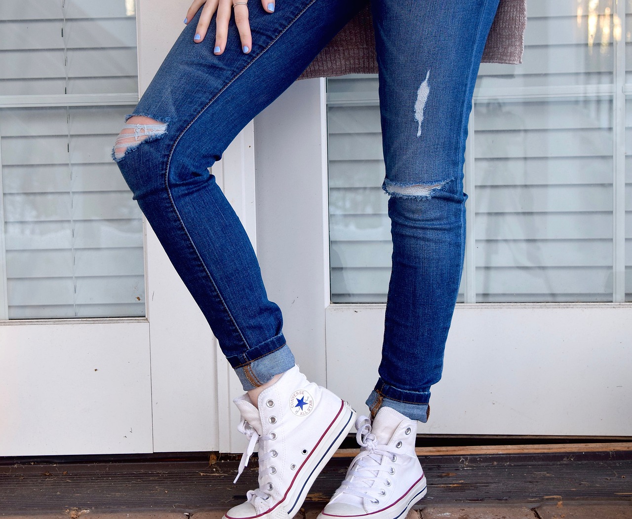 Image - fashion jeans women footwear home