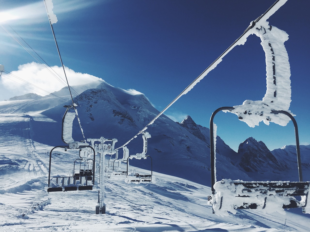 Image - ski lifts ski lift lifts mountains