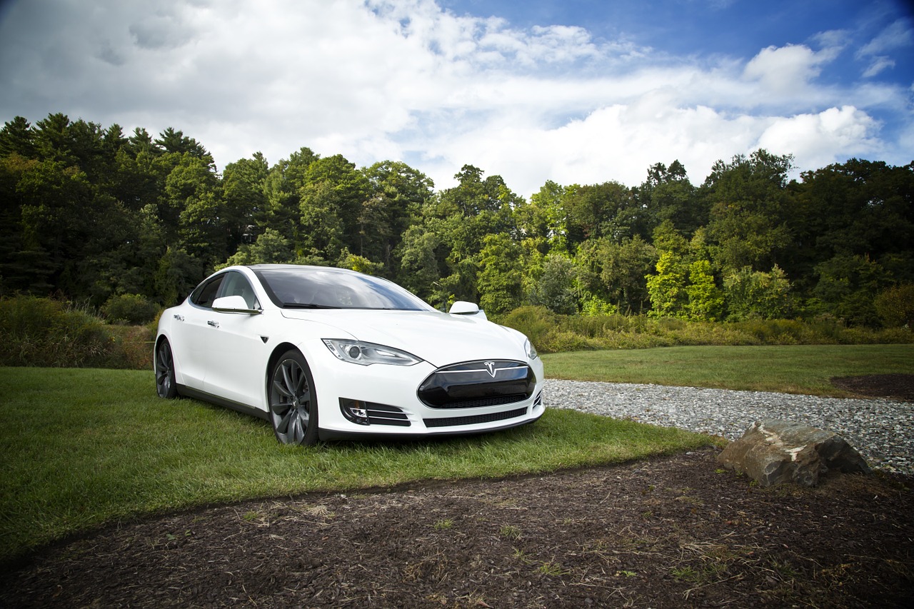 Image - car electric tesla s electric car